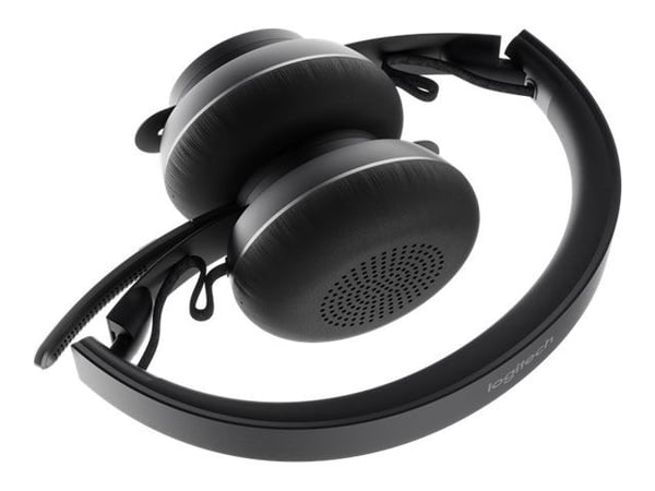 Logitech Zone Wireless MS - Hodesett - on-ear - Bluetooth - trådløs - aktiv støydemping