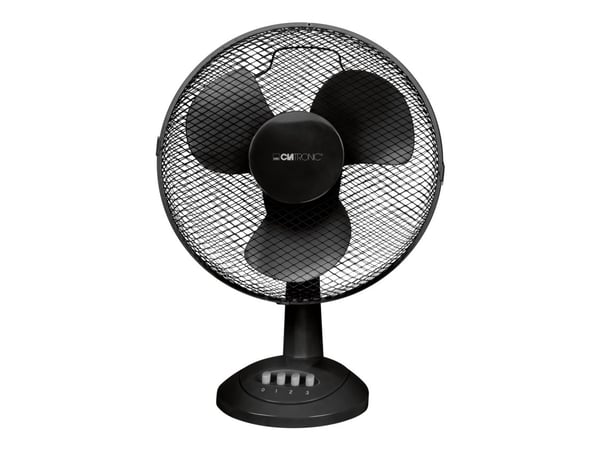 Clatronic VL 3602 - Kjølevifte - bordtopp - 30 cm - svart