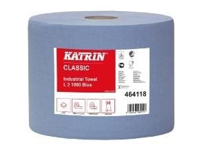 Industriaftørring Katrin® 464118, blå, pakke a 2 stk.
