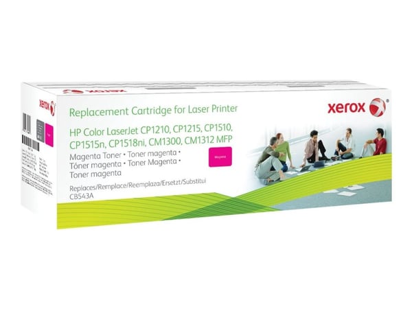 Xerox Värikasetti, magenta. Vastaa tuotetta HP CB543A. Yhteensopiva avec HP Colour LaserJet CM1312 MFP, CM1525, CP1515N, CP1518N-tulostimen kanssa,...