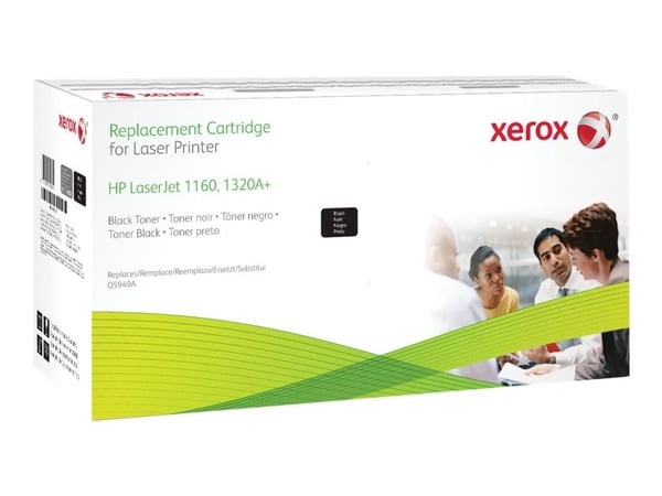 Xerox Värikasetti, musta. Vastaa tuotetta HP Q5949A. Yhteensopiva avec HP LaserJet 1160, LaserJet 1320-tulostimen kanssa, 2500 sivua, Musta