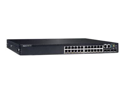 DELL N2224PX-ON, Hallittu, L3, Gigabit Ethernet (10/100/1000), Power over Ethernet -tuki, Telineasennus, 1U