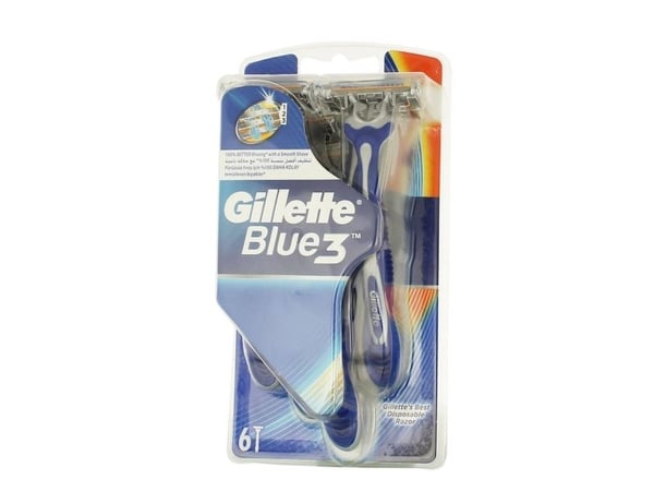 Gillette Blue III engangshøvler – 6-pakning