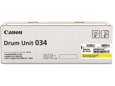 Canon 034 - Gul - original - trommelsett - for ImageCLASS MF810Cdn, MF820Cdn; imageRUNNER C1225, C1225iF