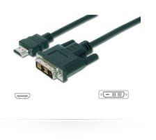 MicroConnect - Adapterkabel - DVI-D han til HDMI han - 50 cm