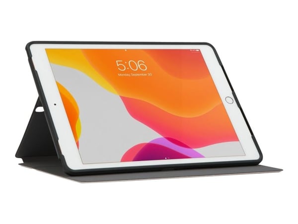 Targus Click-In - flipdeksel til nettbrett - polyuretan, termoplastisk polyuretan (TPU) - rosa gull - 10,2" - 10,5" - for Apple 10,2-tommers iPad (...