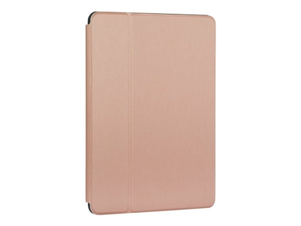 Targus Click-In - Vikbart fodral för surfplatta - polyuretan, termoplastisk polyuretan (TPU) - guldrosa - 10.2" - 10.5" - för Apple 10.2-inch iPad ...
