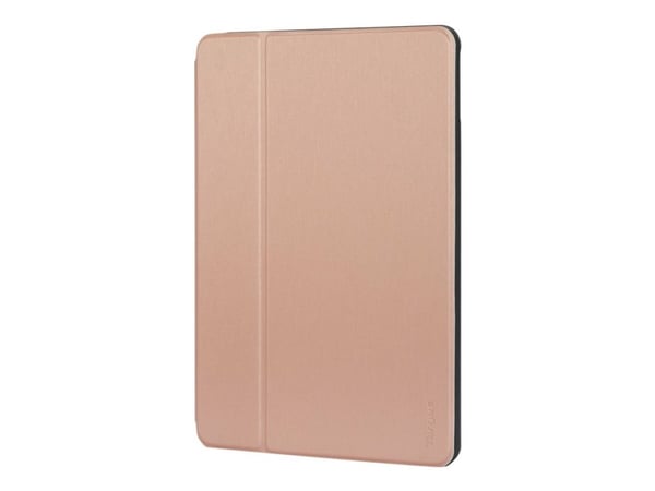 Targus Click-In - flipdeksel til nettbrett - polyuretan, termoplastisk polyuretan (TPU) - rosa gull - 10,2" - 10,5" - for Apple 10,2-tommers iPad (...