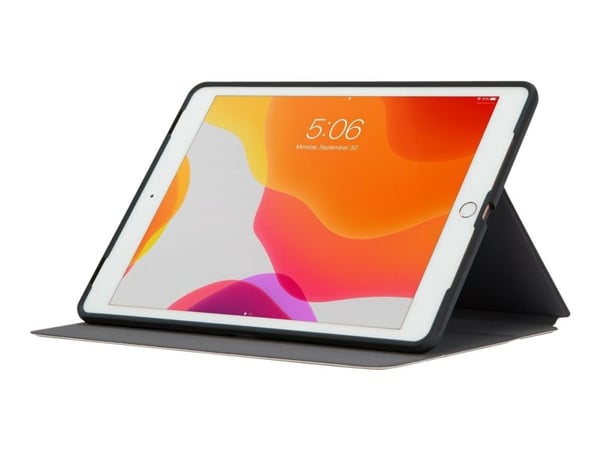 Targus Click-In - flipdeksel til nettbrett - polyuretan, termoplastisk polyuretan (TPU) - rosa gull - 10,2" - 10,5" - for Apple 10,2-tommers iPad (...