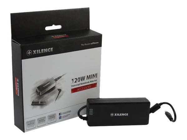 Xilence 120W Mini - Strømadapter - AC 100-240 V - 120 watt