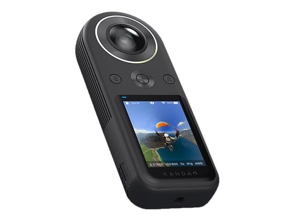 Kandao QooCam 8K Enterprise 360°-suoratoistokamera 30 fps 20 MP, musta