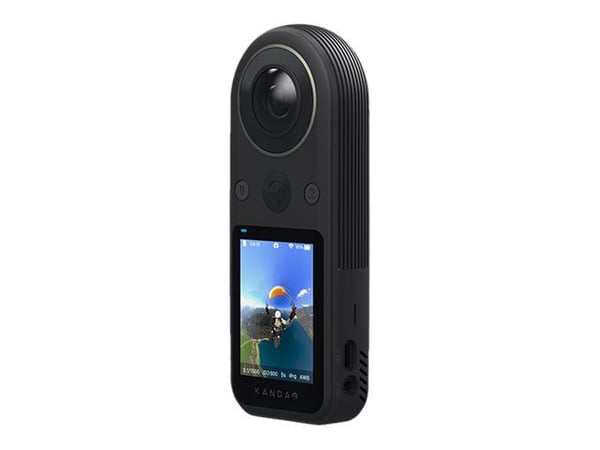 Kandao QooCam 8K Enterprise 360°-suoratoistokamera 30 fps 20 MP, musta