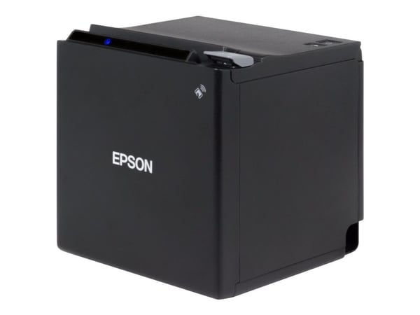 Epson TM-m30II (112): USB + Ethernet + NES + BT, Black, PS, EU, Suoralämpö, Maksupäätetulostin, 203 x 203 DPI, 250 mm/s, 250 mm/s, Teksti, Kuva, Vi...