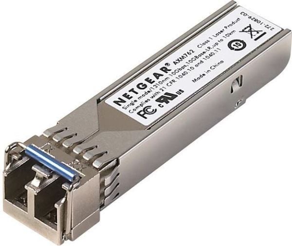 NETGEAR ProSafe AXM762 - SFP+ transceivermodul - 10GbE - 10GBase-LR - LC-enkeltmodus - opp til 300 m - 1310 nm (en pakke 10)