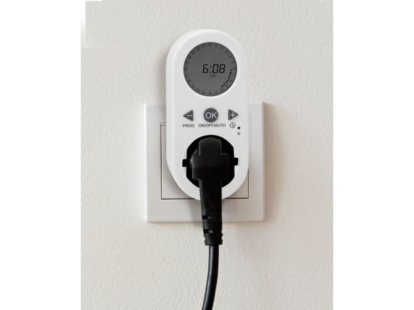 Renkforce EMT2500ET, Innendørs, Grå, Hvit, 230 V, 56 mm, 36 mm, 122 mm