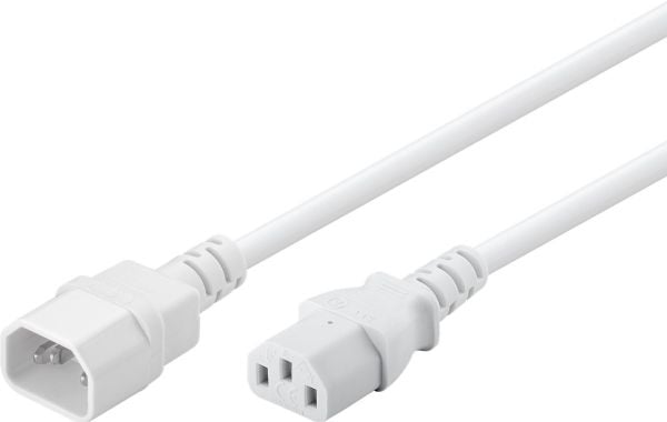 Goobay 97585, 3 m, C14 liitin, C13 liitin, H05VV-F3G, 250 V