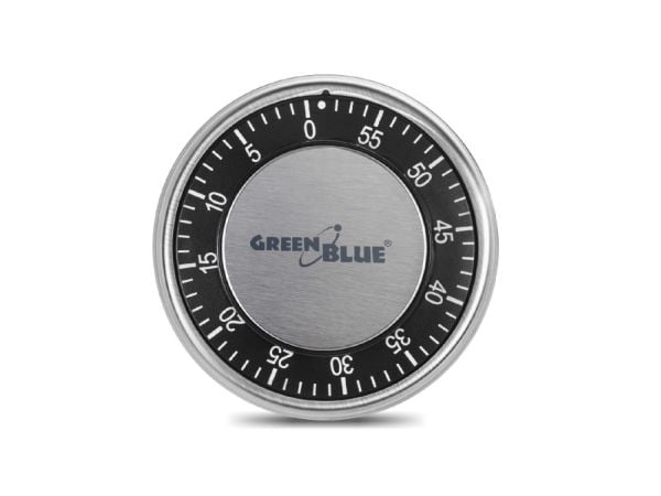 Greenblue 51348, Mekanisk tidsur, Sølv, 60 min, Magnetisk, 9,5 cm, Boks