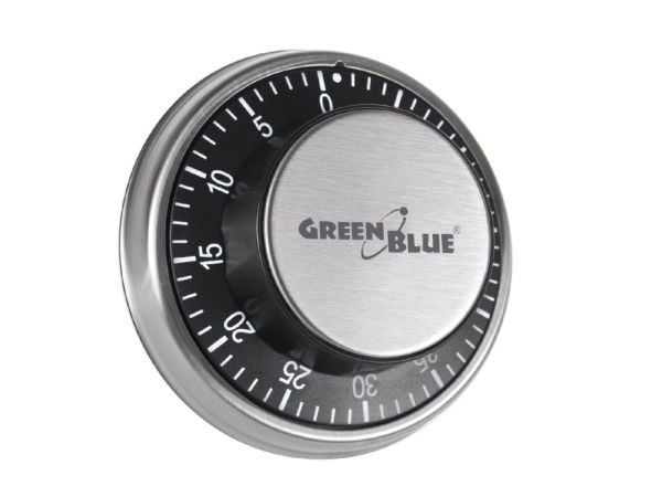 Greenblue 51348, Mekanisk tidsur, Sølv, 60 min, Magnetisk, 9,5 cm, Boks