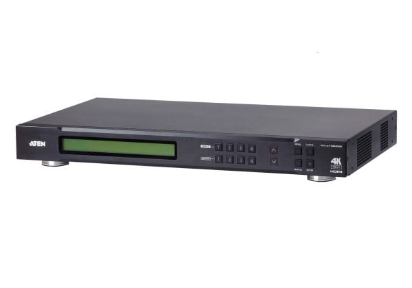 ATEN VanCryst VM0404HB 4 x 4 True 4K HDMI Matrix Switch - Video/audio switch - stasjonær, rackmonterbar