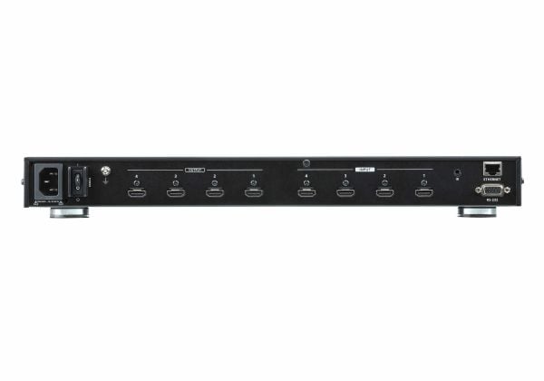 ATEN VanCryst VM0404HB 4 x 4 True 4K HDMI Matrix Switch - Video/audio switch - stasjonær, rackmonterbar