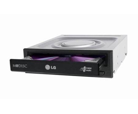 Hitachi-LG Data Storage GH24NSD5 - Platestasjon - DVD±RW (±R DL) / DVD-RAM - 24x/24x/5x - Serial ATA - intern - 5.25"