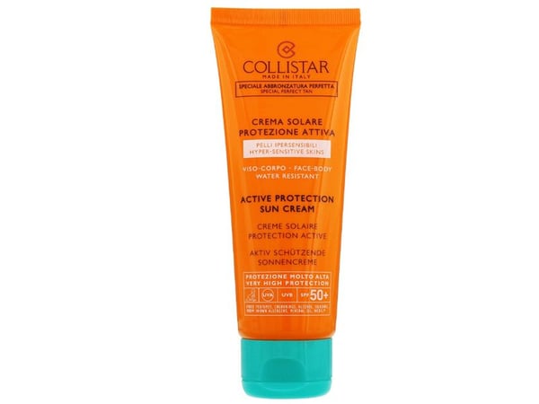 Collistar Active Protection solkrem ansikt-kropp SPF50+ unisex 100 ml