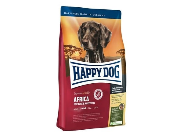 Happy Dog Africa, Adult (animal), Äpple, Grönsaker, 12,5 kg