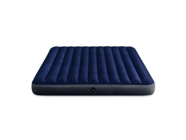 Intex Klassisk Downy Luftmadras 183x203x25 cm