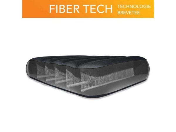 Intex Klassisk Downy Luftmadras 183x203x25 cm