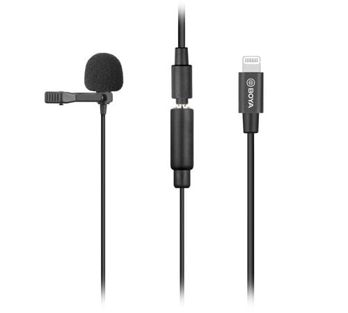 BOYA BY-M2 - Mikrofon - Apple Lightning - for Apple iPhone 11, 11 Pro, 11 Pro Max, 7, 7 Plus, 8, 8 Plus, X, XR, XS, XS Max