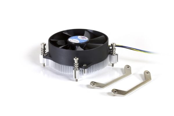 Dynatron K5, Luftkjøler, 9,2 cm, 1000 RPM, 2500 RPM, Aluminium, Sort