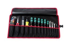 PARAT BASIC - Rullfodral for 15 tools - nylon - svart