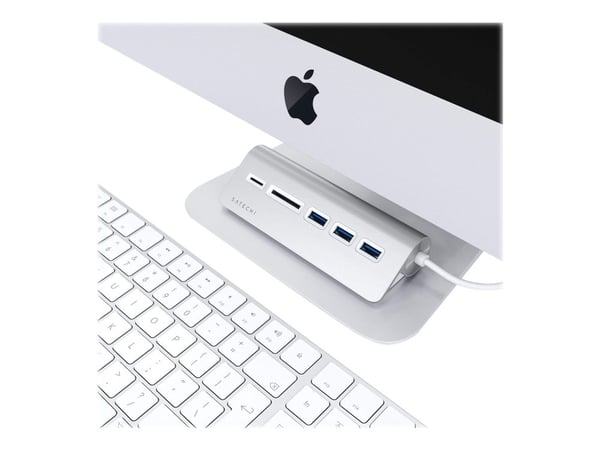 Satechi ST-TCHCRS - Keskitin - 3 x SuperSpeed USB 3.0 - pöytätietokoneet