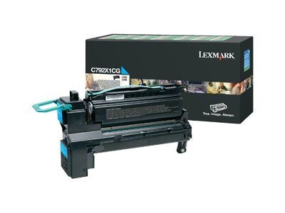 Lexmark C792X1CG, 20000 sivua, Syaani, 1 kpl