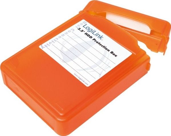 LogiLink UA0133O, Omslag, Orange, 3.5", Stöttålig, Vattentålig