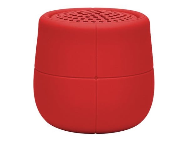 Lexon MINO X - Høyttaler - for bærbar bruk - trådløs - Bluetooth - 3 watt - rød