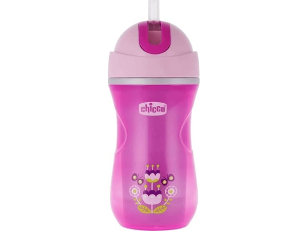 Chicco Sølbeger 266ml rosa