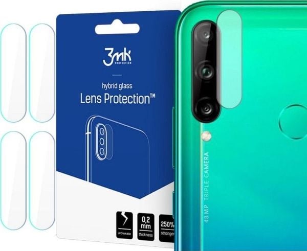 3MK linsebeskyttelse til Huawei P40 Lite E, 4 stk