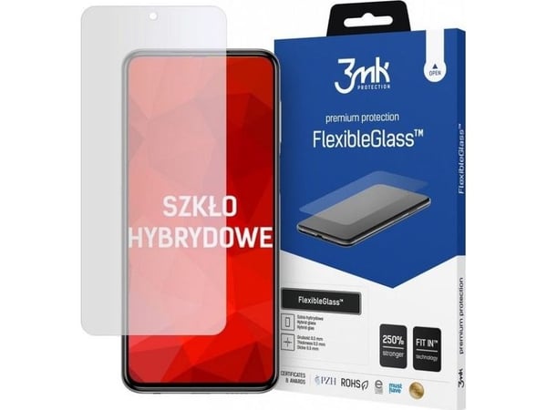3MK skyddsfilm för LCD Xiaomi Redmi Note 9S (Flexible Glass)