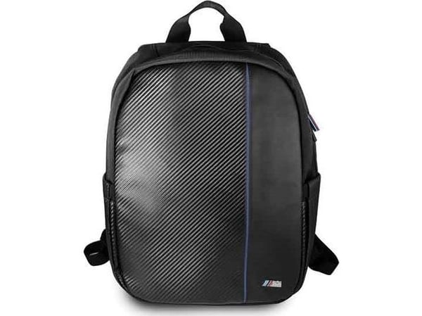 BMW ryggsekk BMBPCO15CAPNBK 15" svart/black Carbon Navy Stripe