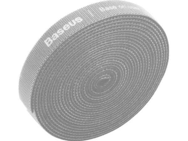 Baseus ACMGT-F0G, Universal, Polypropylen (PP), Flanell, Grå, 3 m, 14 mm