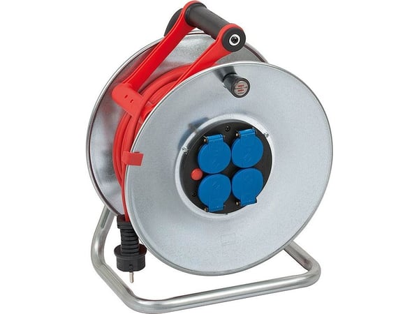 Brennenstuhl förlängningskabel trumma Garant S Super-Solid IP44 4 x 230V röd 40 m (1199844)