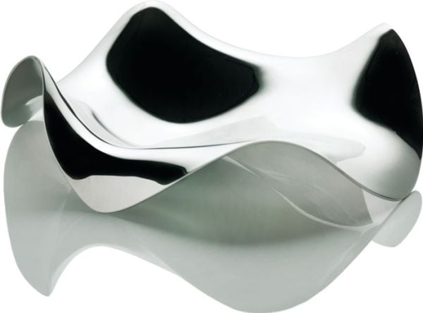 Alessi BLIP, Spoon rest, Rostfritt stål, Rostfritt stål, 150 mm, 90 mm, 34 mm