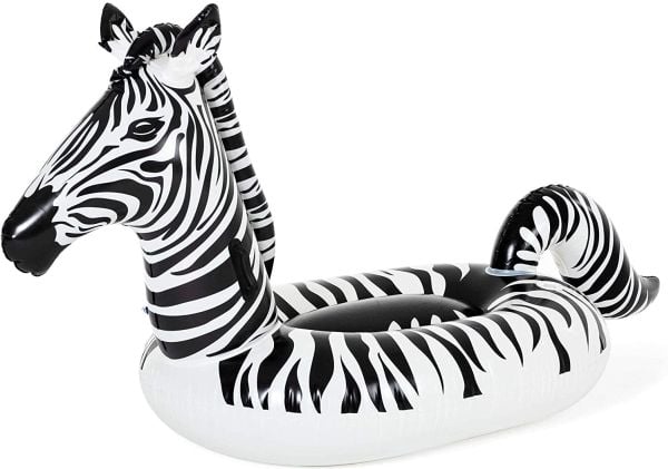 Bestway 41406, Svart, Gjennomsiktig, Rideflåte, Mønster, PVC, Gutt/Jente, 90 kg