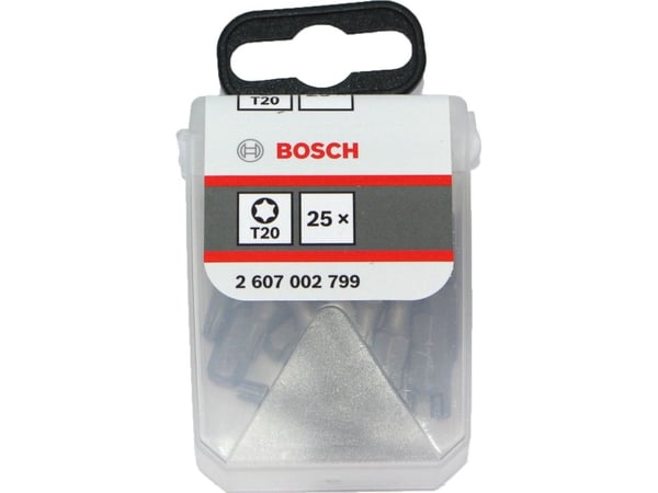 BOSCH KONCÓWKA EXH T20 x 25 mm 25 stk
