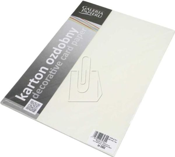 Argo DEKORATIV PAPP A4 FLORYDA Creme 20ARK.220G STANDARD DEKORATIV PAPP - 200302