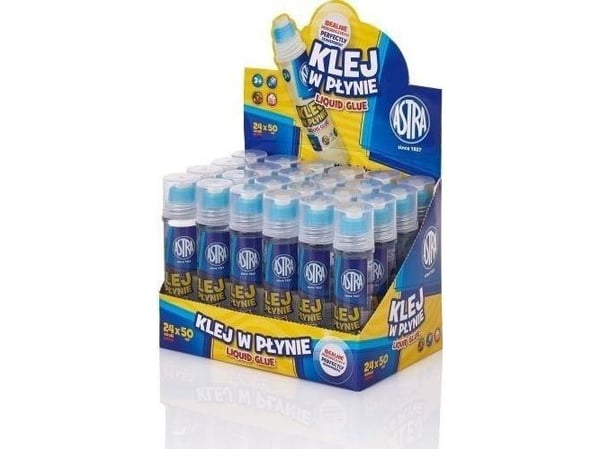 Astra nestemäinen liima 50ml 24kpl.