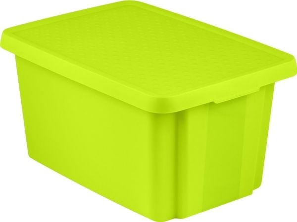 Curver stor slitesterk oppbevaringsboks 45 l grønn (225411)