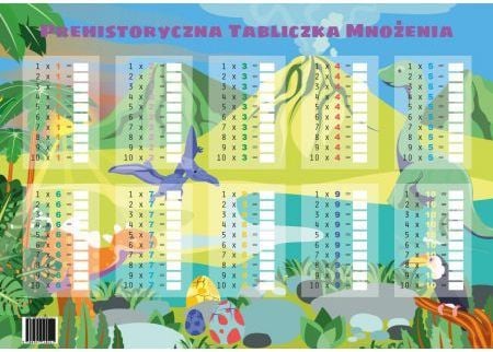 Art-Map skrivebordsunderlag. Forhistorisk gangetabell (268570) |