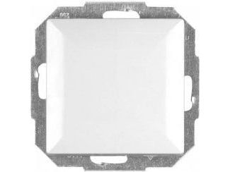 Abex 1-napainen p/t-kytkin 10A, 250V, OPAL/PERRY (WP-1P MOD.WHITE)
